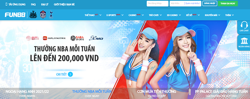 Thông tin giới thiệu về nhà cái Fun88