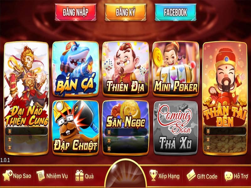 Giao diện đẹp mắt và ổn định của cổng game nổ hũ 79